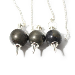 Pyrite Ball and Point Pendulum - 3 Pack from Stonebridge Imports