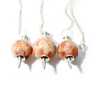 Sunstone Ball and Point Pendulum - 3 Pack from Stonebridge Imports