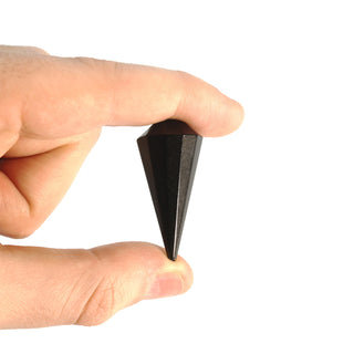 Black Obsidian Multifaceted Pendulum - 1" to 1 3/4"    from Stonebridge Imports