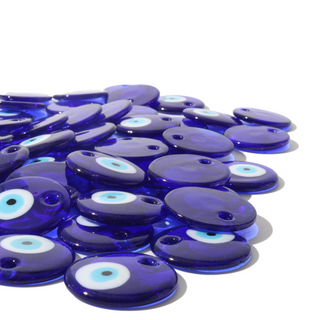 Evil Eye Lampwork Glass Pendants - 50 Pack    from Stonebridge Imports