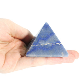 Blue Aventurine Pyramid #5 - 2 1/4" to 2 1/2" Wide    from Stonebridge Imports