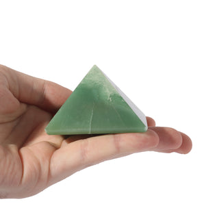 Green Aventurine Pyramid MD4 - 1 3/4" TO 2 1/4"    from Stonebridge Imports