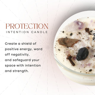 Crystal Intention Candle (Now in Clear Vessel!) from Stonebridge Imports