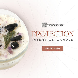 Crystal Intention Candle (Now in Clear Vessel!) from Stonebridge Imports