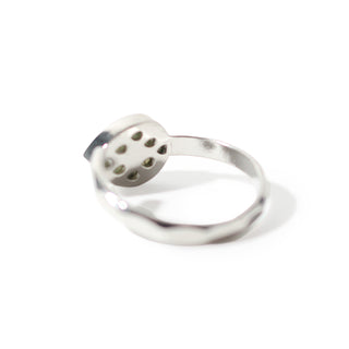 Labradorite Faceted Drop Ring - Adjustable from Stonebridge Imports