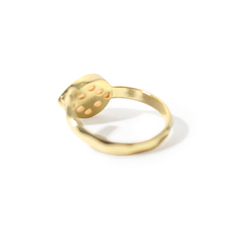 Rose Quartz Faceted Drop Ring - Adjustable from Stonebridge Imports