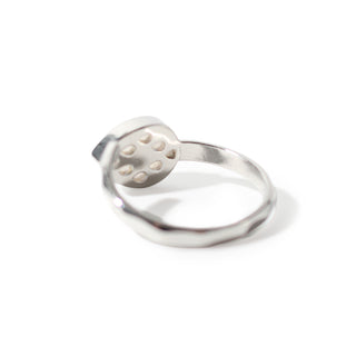 Rose Quartz Faceted Drop Ring - Adjustable from Stonebridge Imports