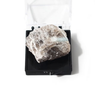 Canadian Aquamarine in Display Container On Matrix - 8g to 45g from Stonebridge Imports