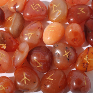 Carnelian Runes Set    from Stonebridge Imports