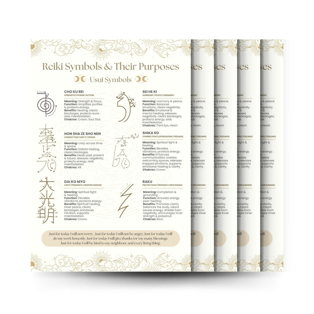 QuickStudy Guide 2.0 - Reiki (Hardcopy 5-pack) – Stonebridge Imports