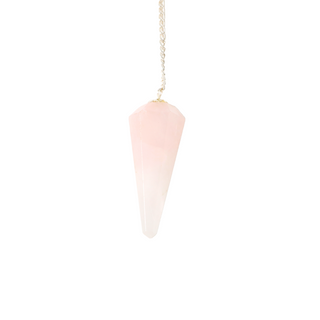 Rose Quartz Pendulum 6 Facet & Bead - 3 Pack from Stonebridge Imports