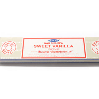 Satya Sweet Vanilla Incense Sticks - 10 Sticks    from Stonebridge Imports