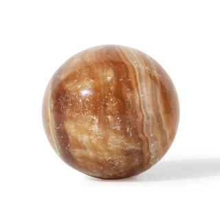 Golden Calcite Sphere Small #1 - 2" from Stonebridge Imports