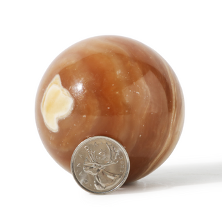 Golden Calcite Sphere from Stonebridge Imports
