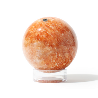 Orange Calcite Sphere Unique #8 - 2 7/8" from Stonebridge Imports