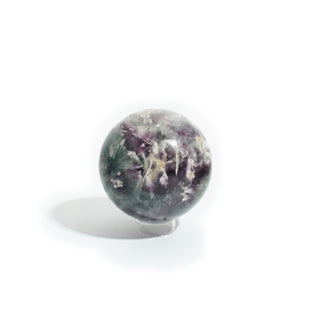Fluorite Green and Purple Sphere Unique #14 - 3 1/2" from Stonebridge Imports