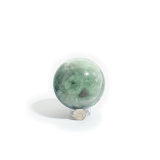Fluorite Green and Purple Sphere Unique #17 - 3" from Stonebridge Imports