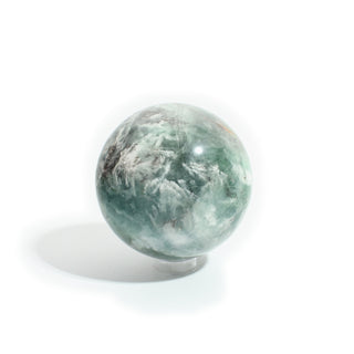 Fluorite Green and Purple Sphere Unique #21 - 4" from Stonebridge Imports