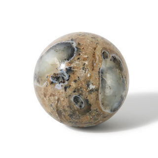 Dendritic Opal Sphere Unique #5 - 3 3/4" from Stonebridge Imports