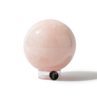 Rose Quartz Sphere Unique #105 - 4" from Stonebridge Imports