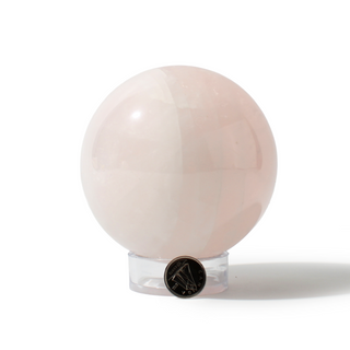 Rose Quartz Sphere Unique #111 - 3 5/8" from Stonebridge Imports