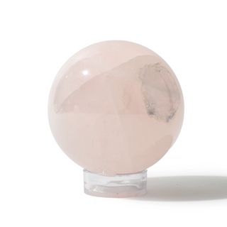 Rose Quartz Sphere Unique #113 - 3 5/8" from Stonebridge Imports