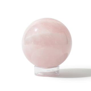 Rose Quartz Sphere Unique #118 - 3 1/2" from Stonebridge Imports