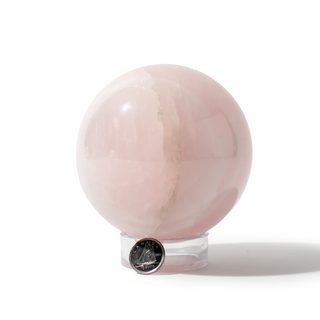 Rose Quartz Sphere Unique #118 - 3 1/2" from Stonebridge Imports