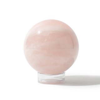 Rose Quartz Sphere Unique #122 - 3 5/8" from Stonebridge Imports