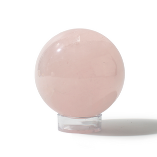Rose Quartz Sphere Unique #126 - 3 5/8" from Stonebridge Imports