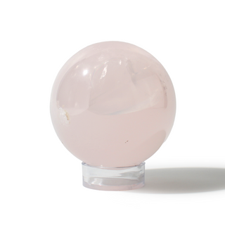 Rose Quartz Sphere Unique #129 - 3 5/8" from Stonebridge Imports