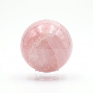 Rose Quartz Sphere U#12 - 3 1/2" from Stonebridge Imports