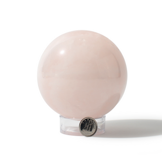 Rose Quartz Sphere Unique #132 - 3 5/8" from Stonebridge Imports