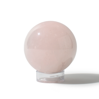 Rose Quartz Sphere Unique #141 - 3 1/4" from Stonebridge Imports