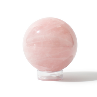 Rose Quartz Sphere Unique #151 - 3 3/4" from Stonebridge Imports