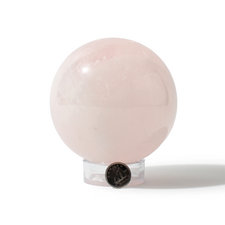 Rose Quartz Sphere Unique #152 - 3 5/8" from Stonebridge Imports