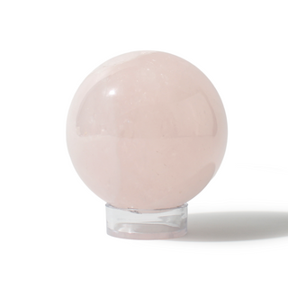 Rose Quartz Sphere Unique #154 - 3 3/8" from Stonebridge Imports