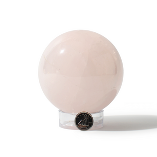 Rose Quartz Sphere Unique #157 - 3 1/4" from Stonebridge Imports