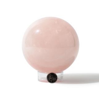 Rose Quartz Sphere Unique #161 - 3 3/4" from Stonebridge Imports