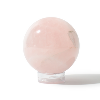 Rose Quartz Sphere Unique #162 - 3 1/2" from Stonebridge Imports