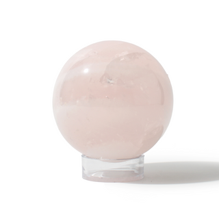 Rose Quartz Sphere Unique #164 - 3 3/8" from Stonebridge Imports