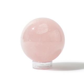 Rose Quartz Sphere Unique #171 - 3 7/8" from Stonebridge Imports