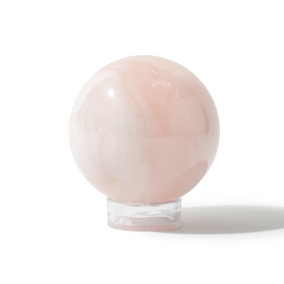 Rose Quartz Sphere Unique #172 - 3 1/2" from Stonebridge Imports