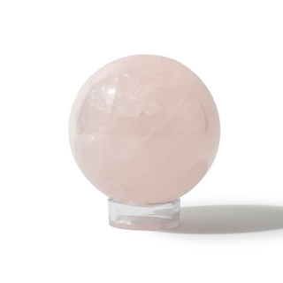 Rose Quartz Sphere Unique #174 - 3 5/8" from Stonebridge Imports
