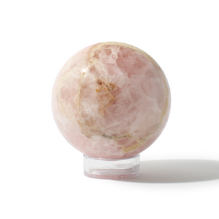 Rose Quartz Sphere Unique #181 - 3 3/4" from Stonebridge Imports