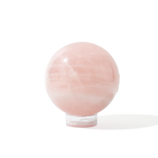 Rose Quartz Sphere U#26 - 4 1/4" from Stonebridge Imports