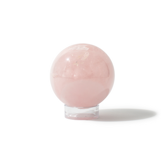 Rose Quartz Sphere Unique #43 - 3 1/4" from Stonebridge Imports