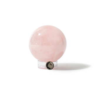Rose Quartz Sphere Unique #43 - 3 1/4" from Stonebridge Imports
