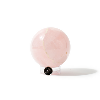 Rose Quartz Sphere Unique #44 - 3 1/4" from Stonebridge Imports
