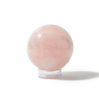 Rose Quartz Sphere Unique #51 - 3 1/2" from Stonebridge Imports